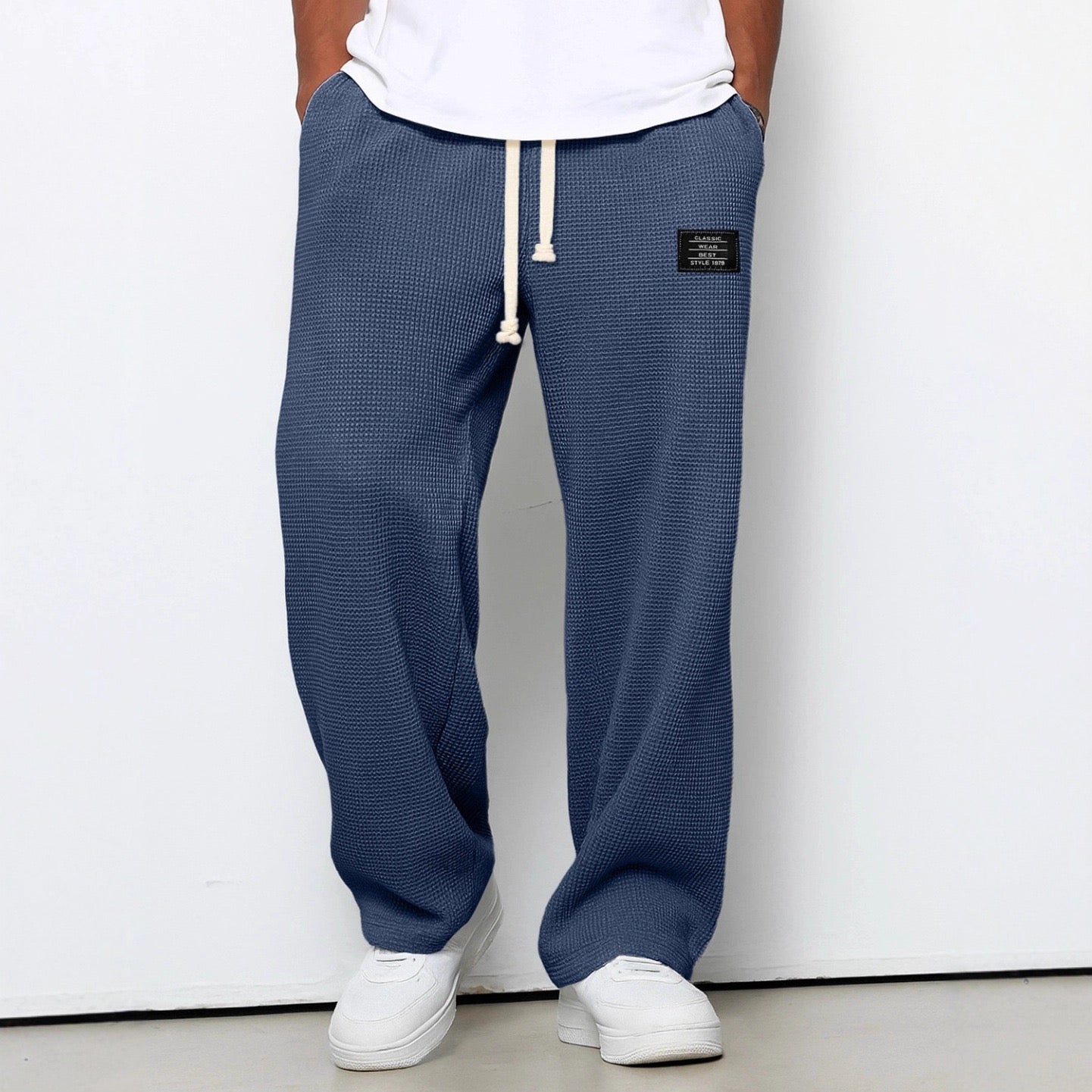 Gerald | Wide trousers with adjustable waistband