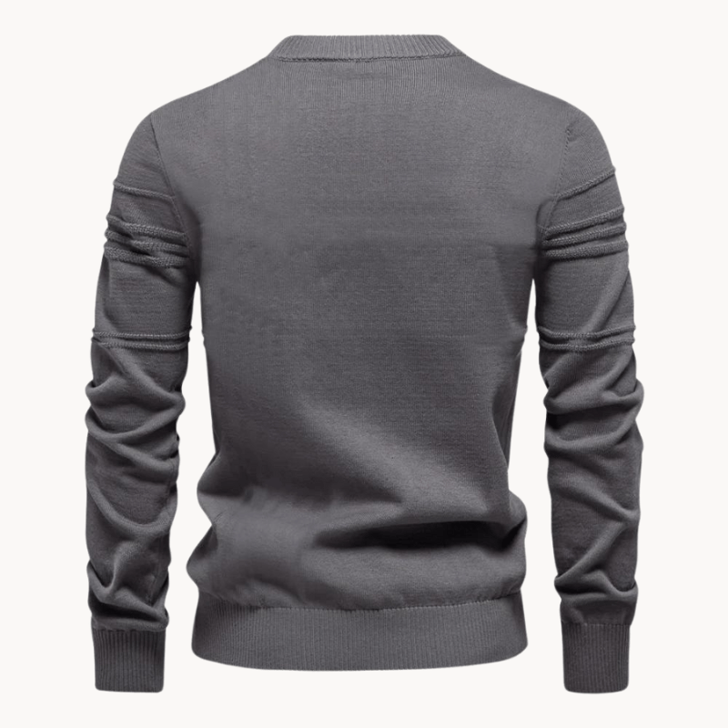 Burkhard | Stylish men's sweater with ruit design