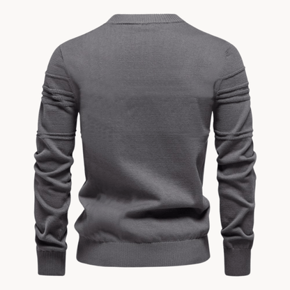 Burkhard | Stylish men's sweater with ruit design