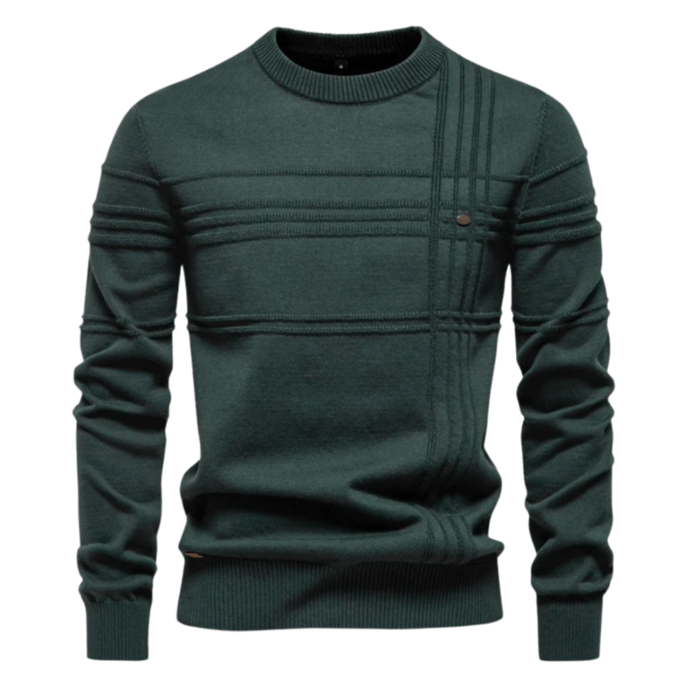 Burkhard | Stylish men's sweater with ruit design