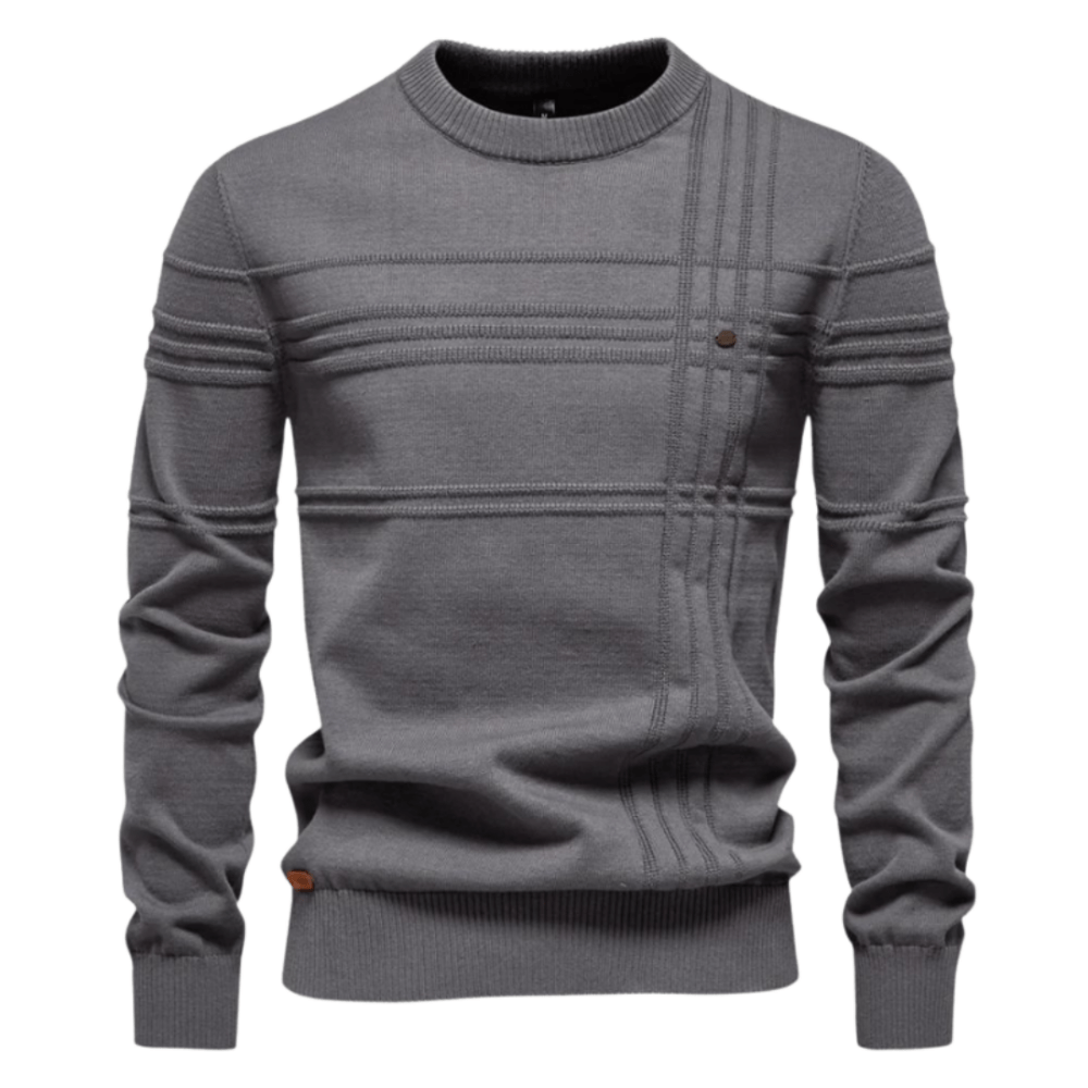 Burkhard | Stylish men's sweater with ruit design