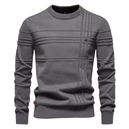 Burkhard | Stylish men's sweater with ruit design