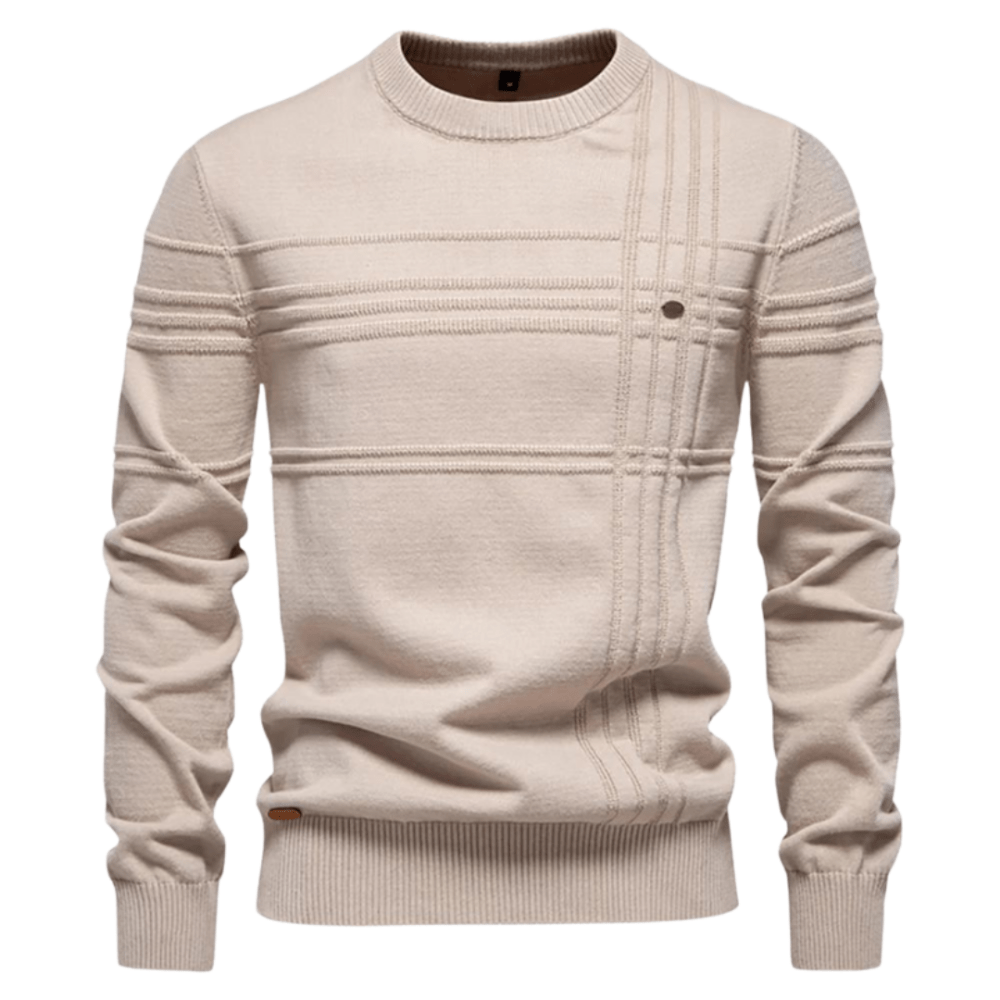 Burkhard | Stylish men's sweater with ruit design